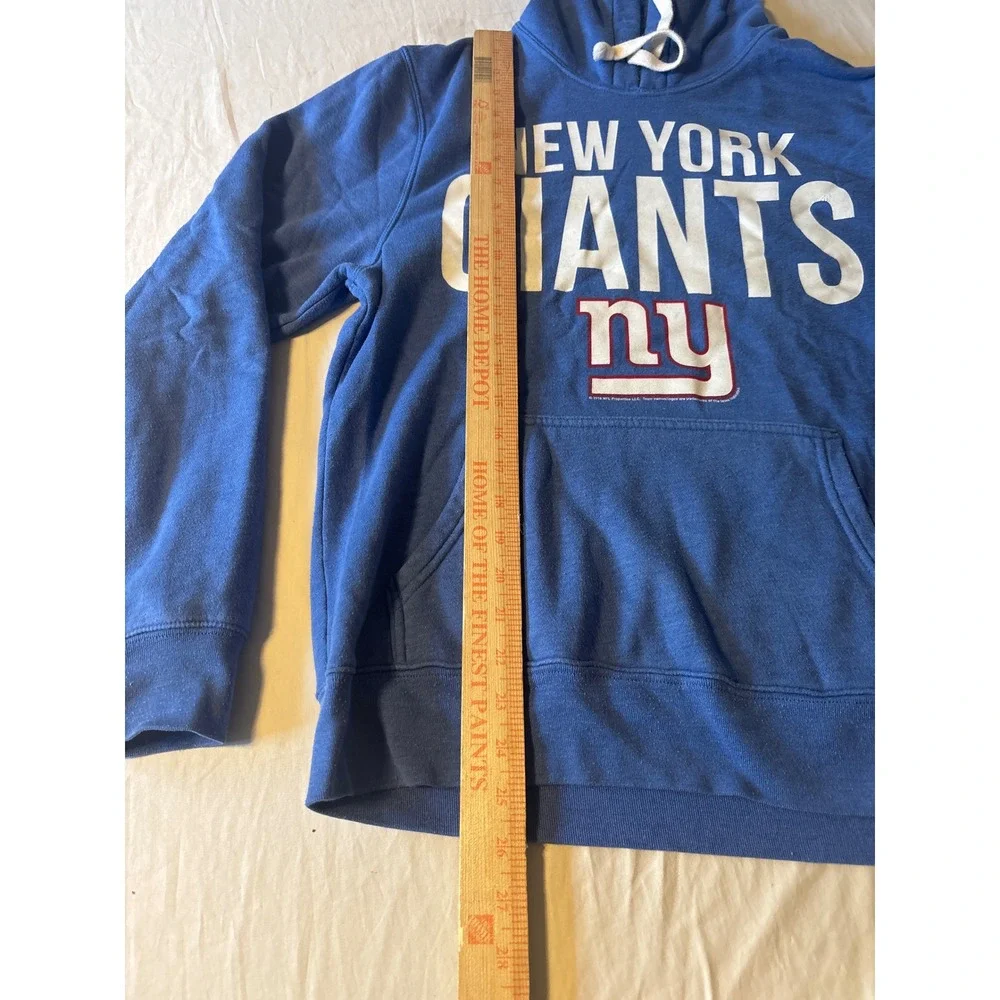 NFL New York Giants Hoodie Mens Large Blue Good Graphic Pullover Sweatshirt - Picture 3 of 13